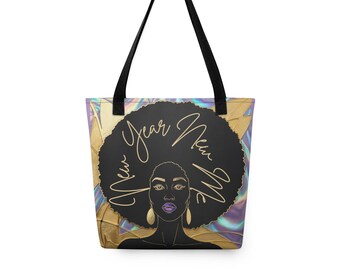 Borsa tote "Capodanno, nuovo me"