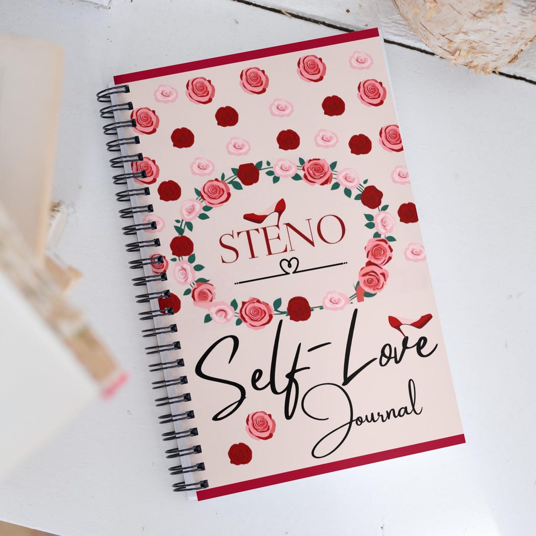 Steno Self-love Spiral Notebook/journal - Etsy