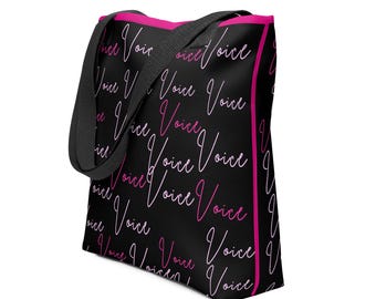 Borsa tote Voice (Rosa/Nero)