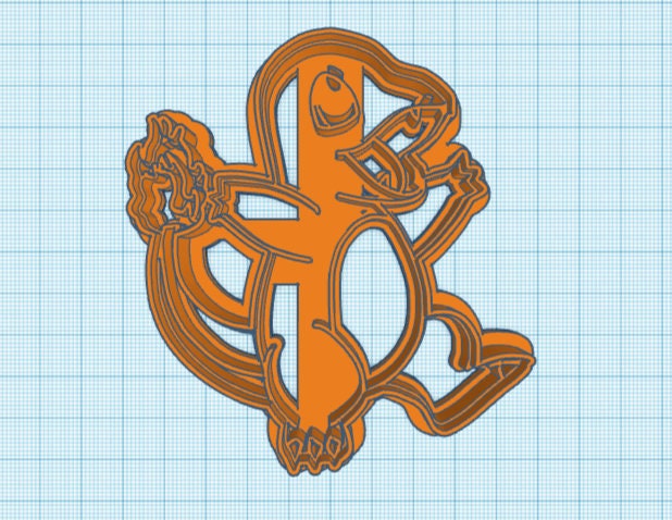 Charmander Evolution Line Cookie Cutter Stls - Etsy Australia