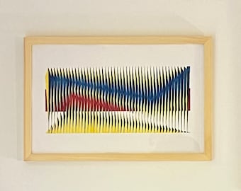 Abstract Drawing. Original Artwork. Modern. Geometric - Topografía 027