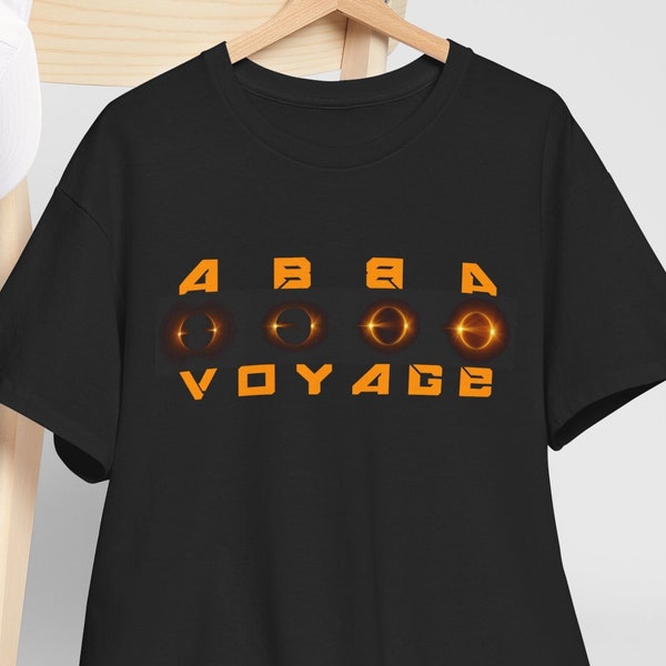 ABBA Voyage Concert Eclipse Shirt Retro Vintage 70s 80s Disco Pop Music Fan Gift Holograms Digital Holographic London Show Boho T-Shirt  Tee