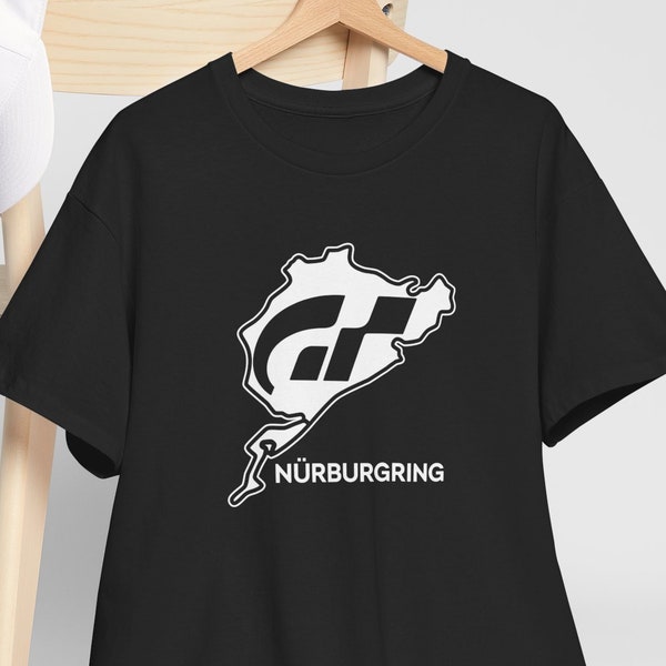 T-shirt Gran Turismo Nürburgring Circuit GT Nordschleife Jann Mardenborough T-shirt légendaire de simulation de course sur piste de course Simracing Gamer T-shirt