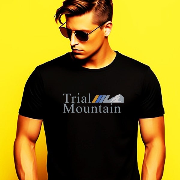 T-shirt GT 7 Trial Mountain Gran Turismo Legendary Circuit Racetrack Racing Simulation T-shirt Simracing T-shirt Gamer T-shirt premium en coton épais