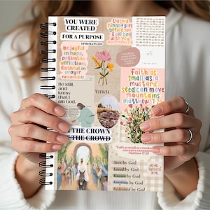 Christliches Inspirational Notebook Gebet Journal Bibel Journaling Religiöses Geschenk Bibel Studium Notebook Glaube Planer