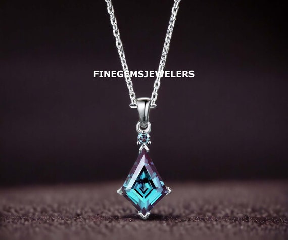 Genuine alexandrite necklace discount