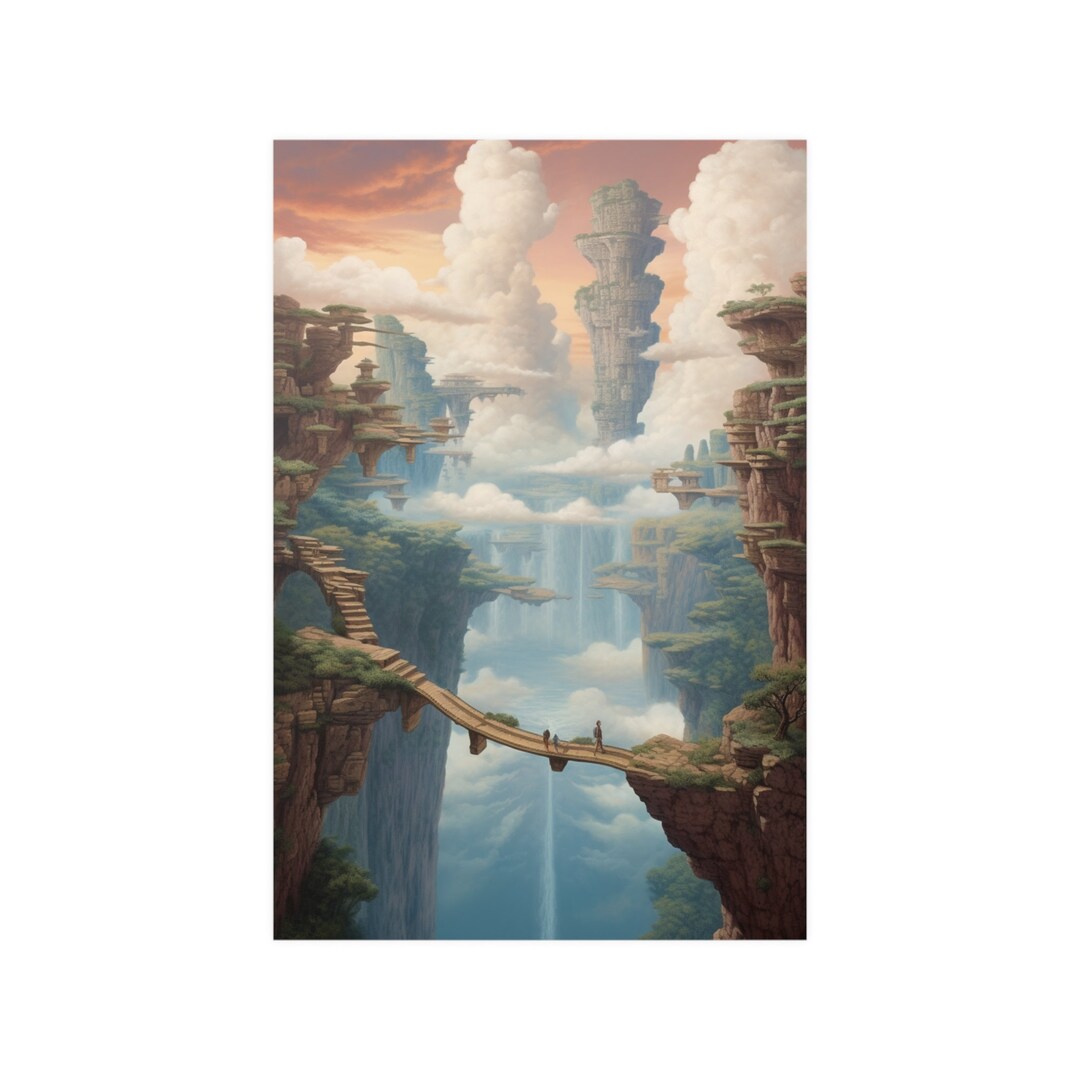 Skyland Physical Print/poster multiple Sizes - Etsy