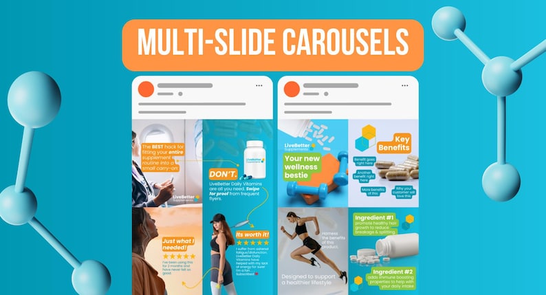 product mockup for health supplements vitamin product mockup for instagram post instagram video reel reel template reels for instagram reels for facebook video reel ad template canva reel template health supplements mockup reel for health supplements tik tok video for e commerce product e commerce reel template product reel template for social media reel template for vitamin bottle pill bottle health supplements facts nutritional label for vitamin bottle Health Supplements Branding Mockup reels
