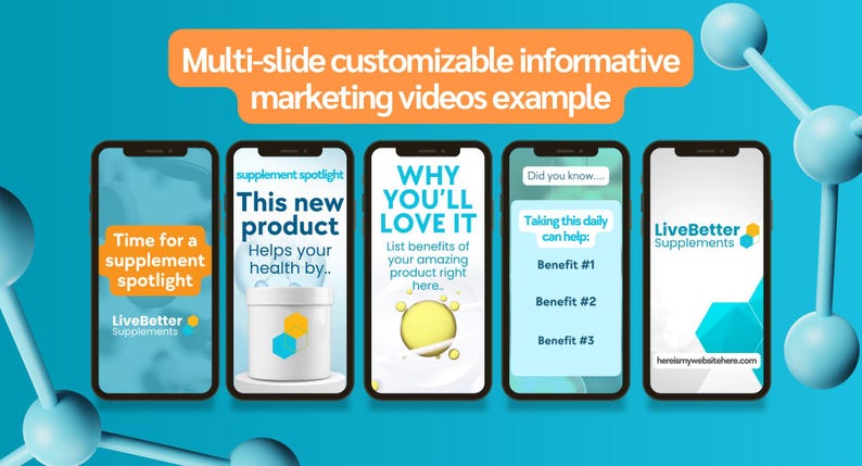 Branding Kit Templates Branding Package Templates Social Media Bundle Brand Kit Instagram Bundle Business Marketing Templates Bundle mult-slide informative video about health supplements template for instagram vitamins reels for instagram marketing ecommerce vitamin shop vitamin shopmarketing Business Marketing Templates, Product Templates, Marketing Templates, ECommerce Templates, Canva Templates, for Small Business, Business Marketing Templates canva Retail Templates bundle reels pill bottlead