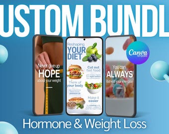 CUSTOM ORDER - hormone & weight loss