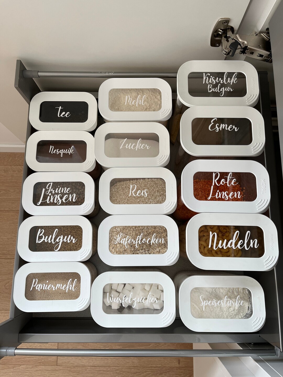 Storage Jar Labels / Lettering for Storage Jars Sticker Etsy