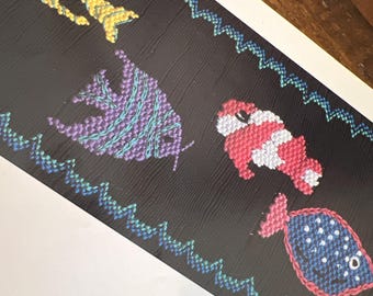 Fish Stix by Lou Anne Lamar Smocking Plate Heirloom Sewing Baby Boy Baby Girl Smocking Fish Bishop