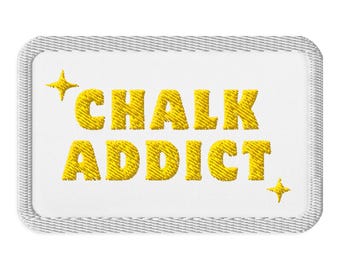 Chalk Addict Embroidered patch | Rock Climbing | Bouldering
