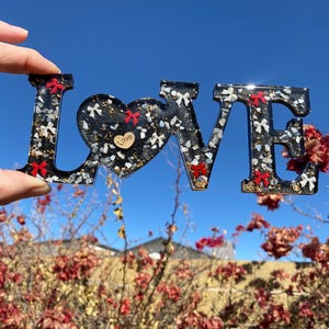 Love Sign, Home Decor, Freestanding Sign, Gifts for Her, Romance, Wedding Decor, 3D Sign, Love Decor, Desk Decor, LOVE, Unique Gifts, Home