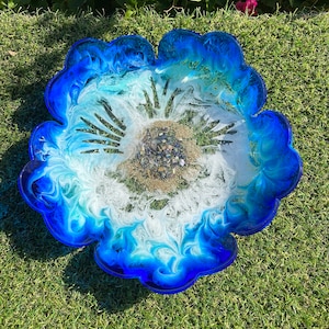 Handcrafted Bowls, Home Decor Ideas, Gift Ideas, Resin Art, Snack Bowl, Large Bowl, Decorative Bowl, Handmade, Holiday Gift, Candy Bowl