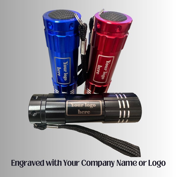 Custom Flashlight Bulk Etsy