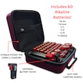 Battery Storage Case - 60 Batteries Included