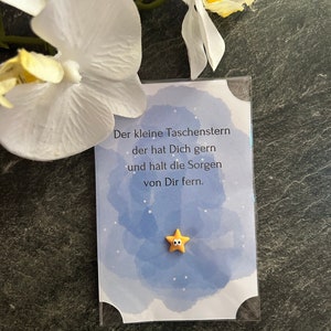Taschenstern, Mitgebsel, kleines Geschenk, Gastgeschenk, Geburtstag, Konfirmation, Kommunion, Weihnachten, Silvester, Hochzeit