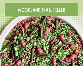 Woodland Trail Sensory Bin Filler Forest Fine Motor Learning Activity Screen Free Preschool Kids Gift