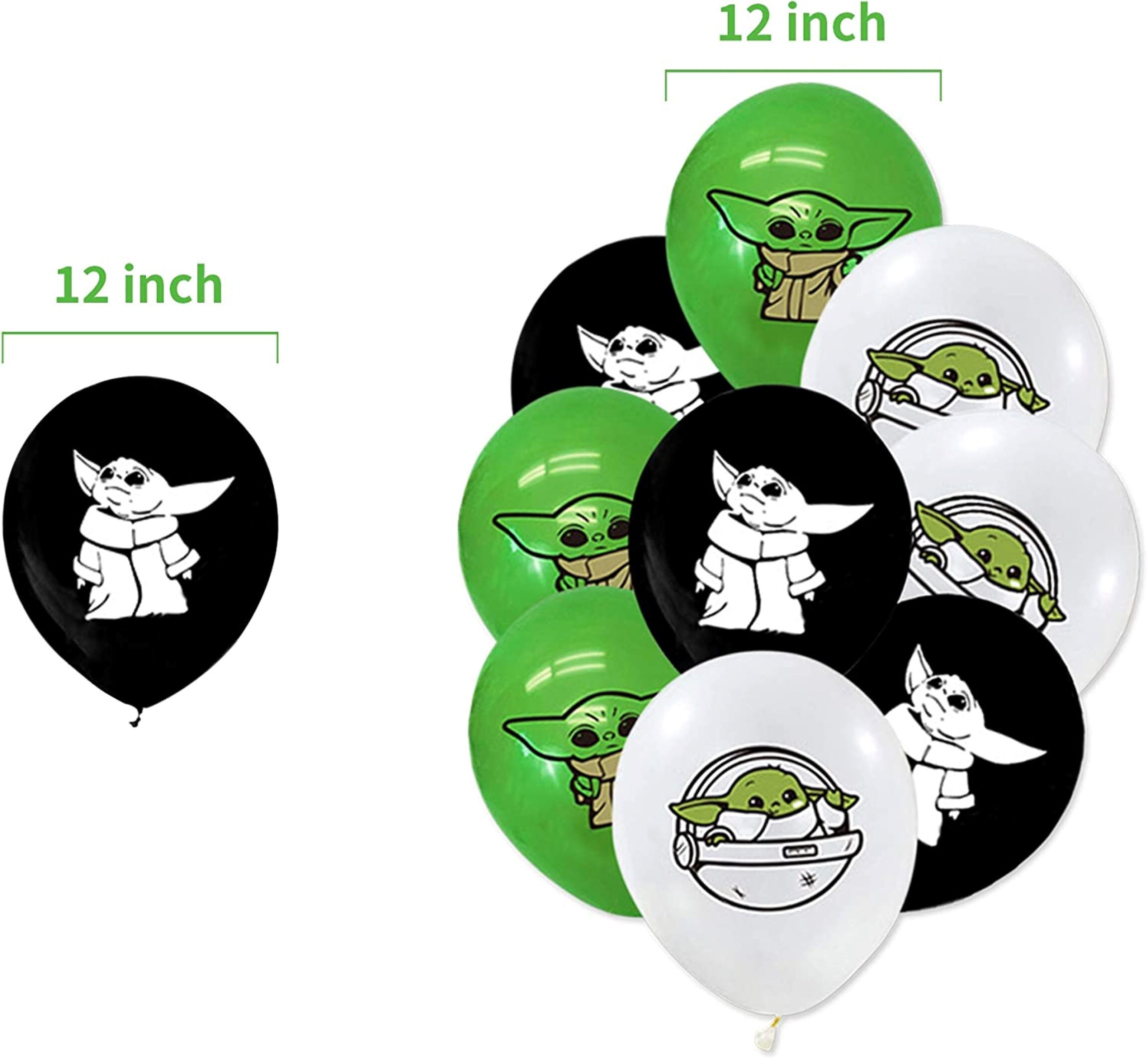 153 PCS Baby Yoda Birthday Party Supplies Baby Yoda Birthday