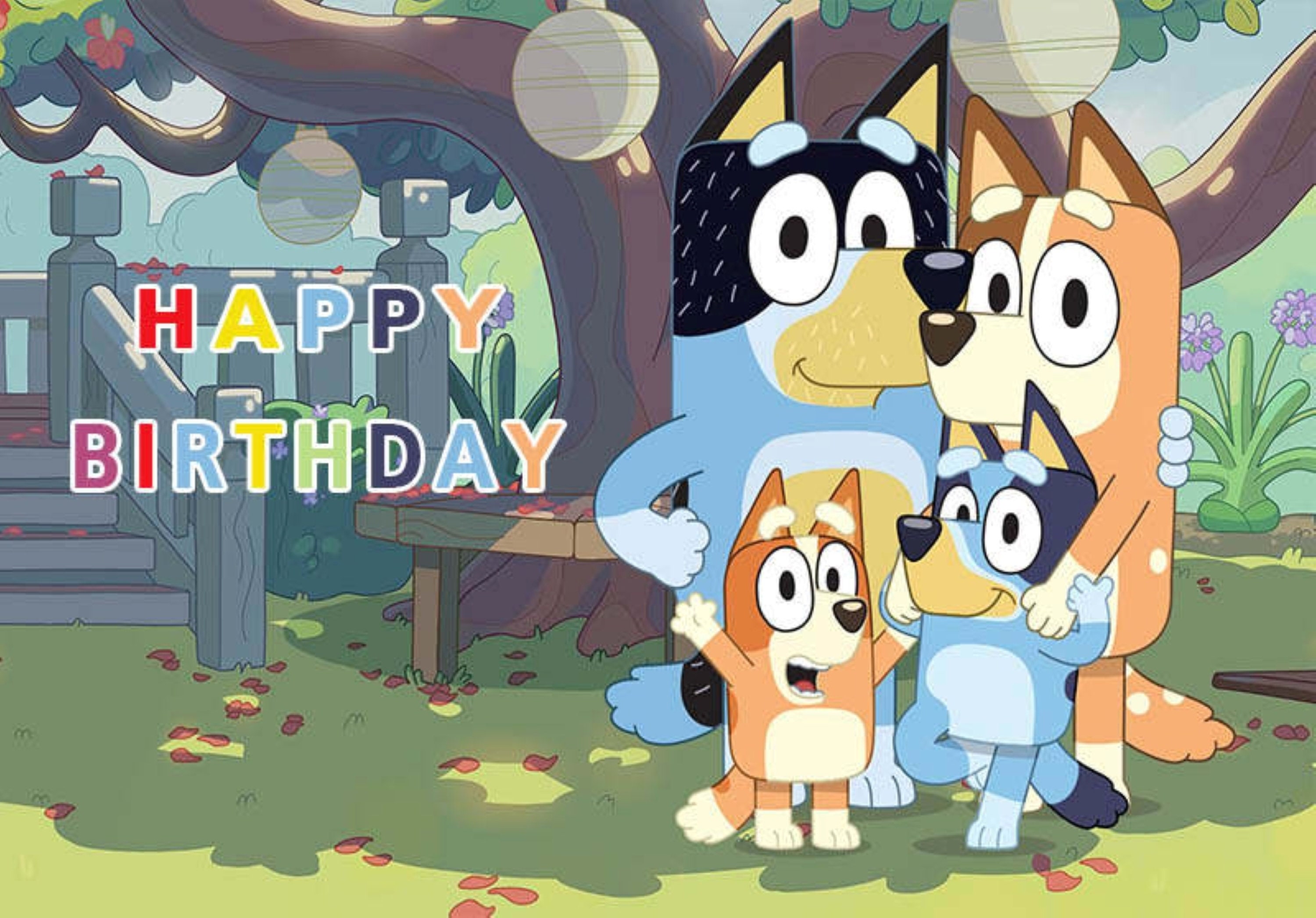 Blue Dog Birthday Party Pack