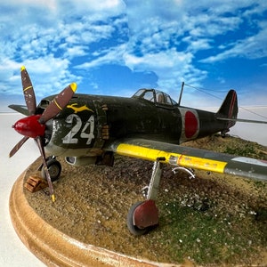 Nakajima Ki-84-IA &quot;Frank&quot; HAYATE - Pro Built Model 1/48 Scale