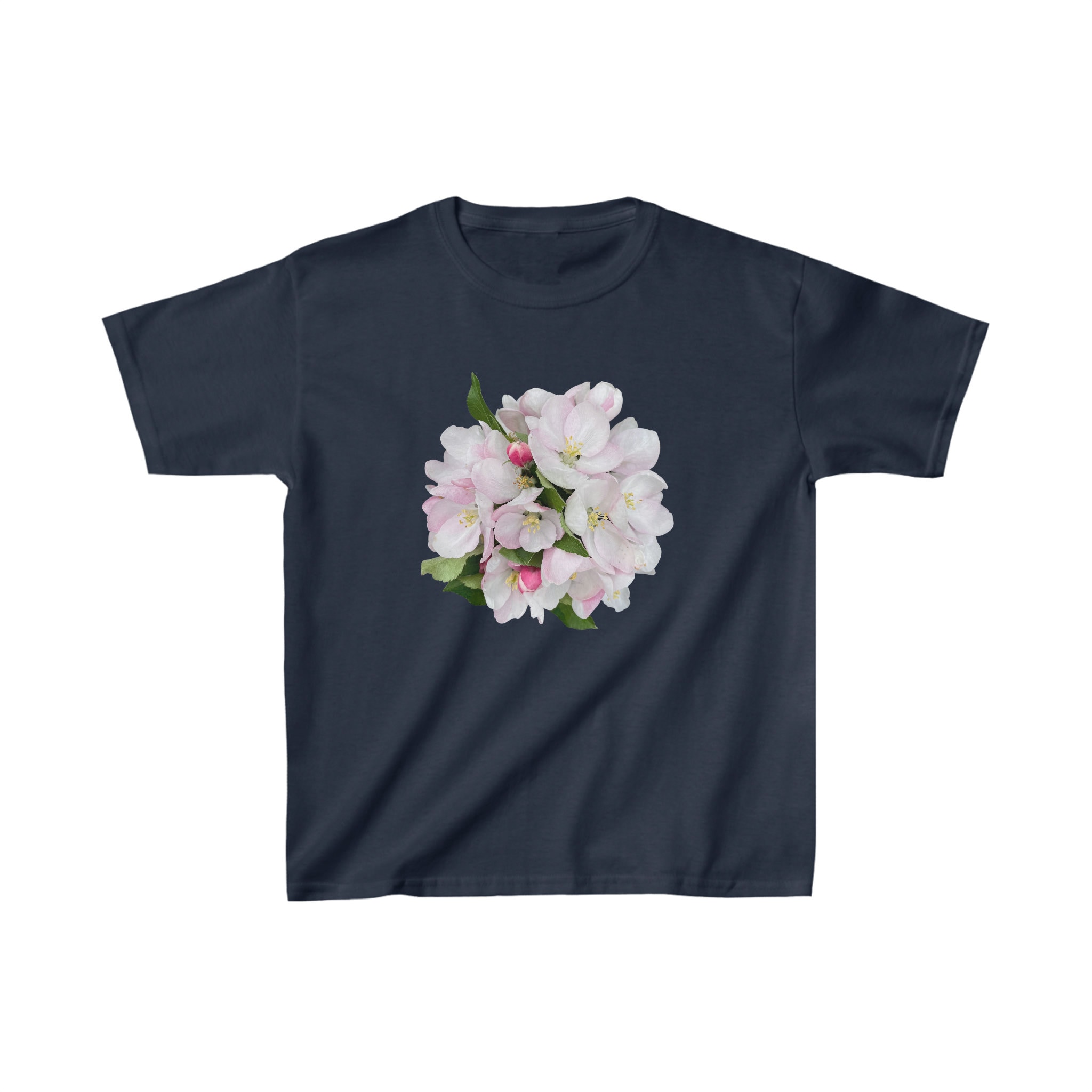 Blooming Rose Kids Sustainably Made Long Sleeve T-Shirt main image 0