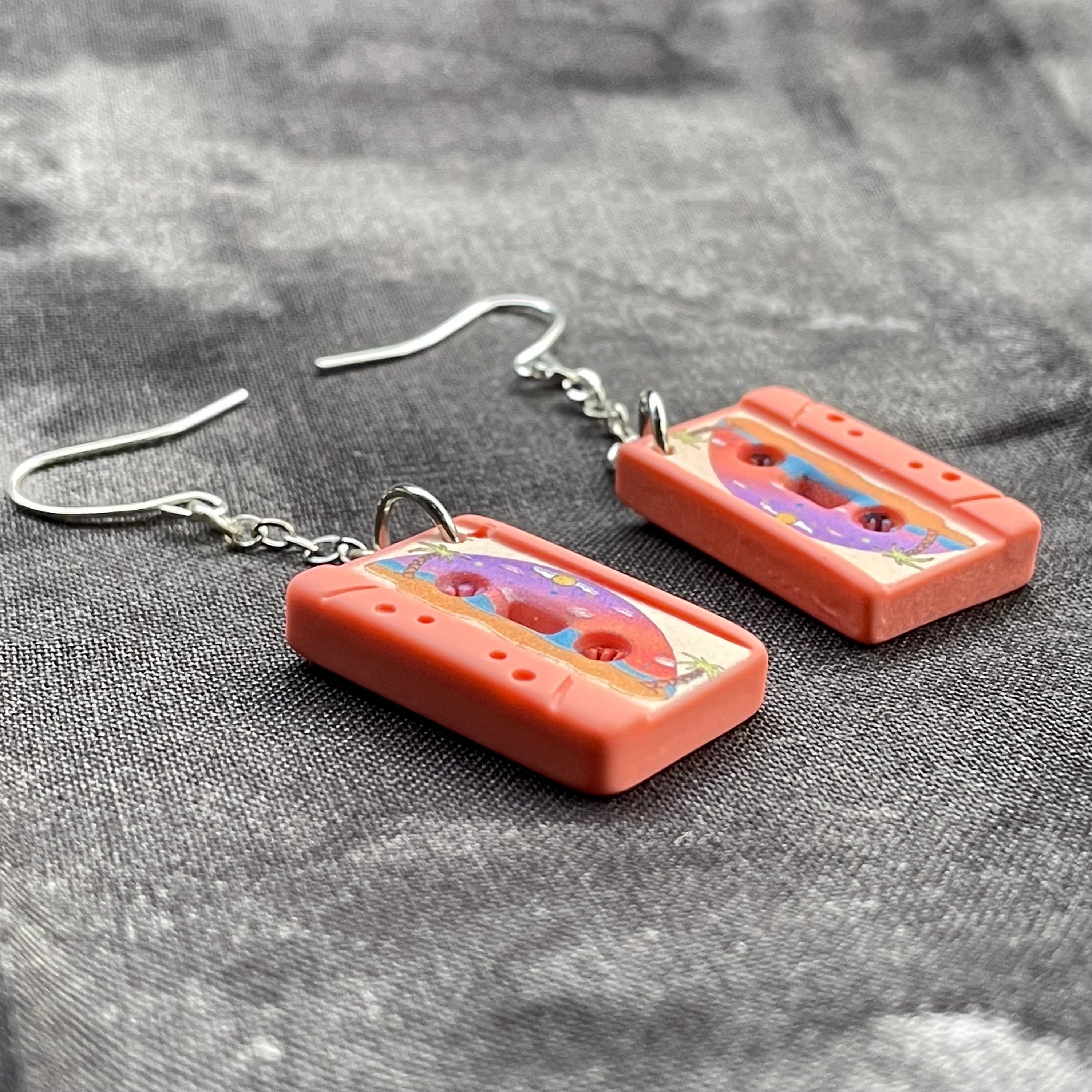 Funshowcase Retro 80s Earring Resin Silicone Mold