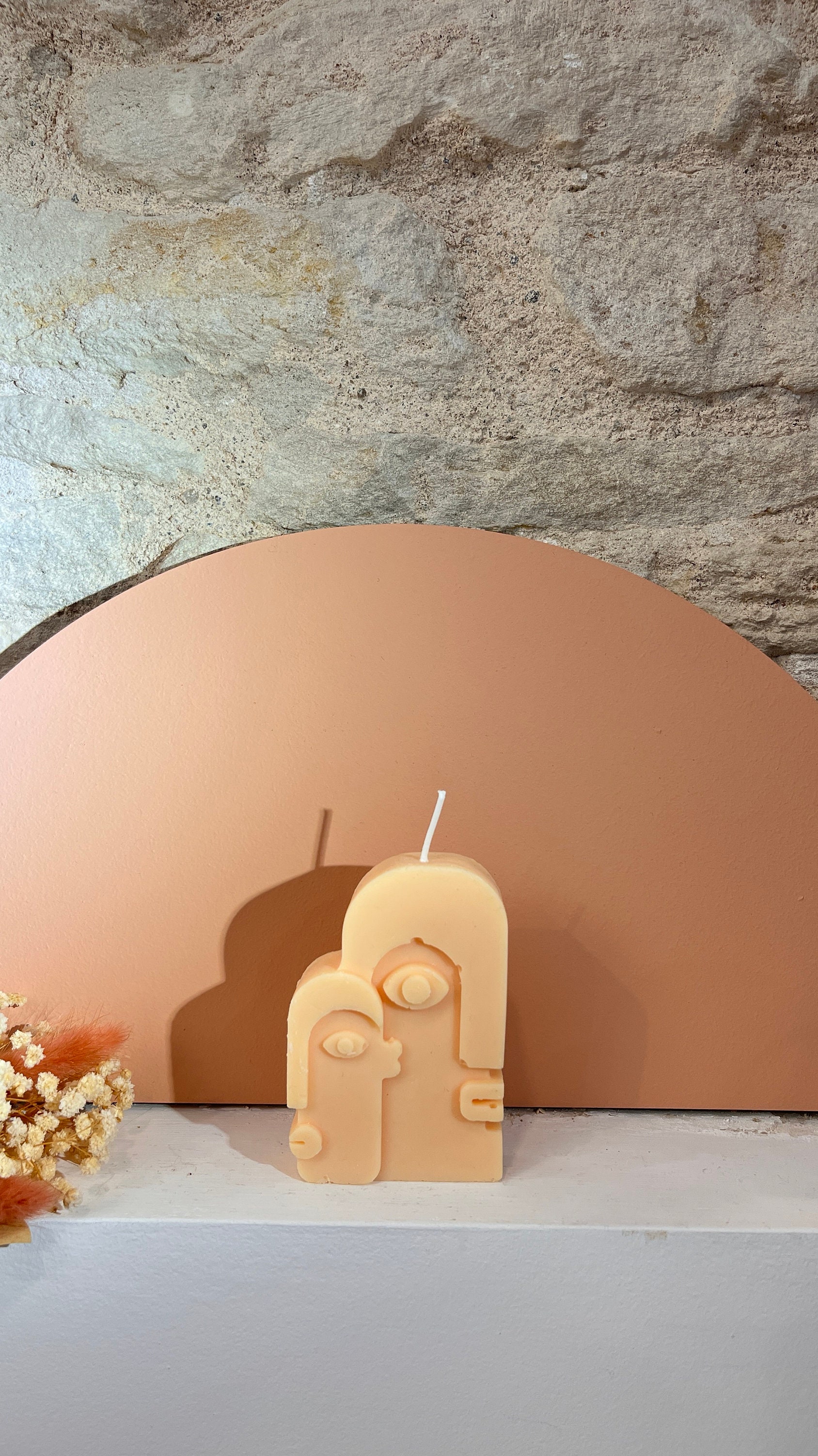 Moule Époxy Pour Pot De Fleur Tête De Fille,Moule À Bougie En Forme De Tête De Fille 3D En