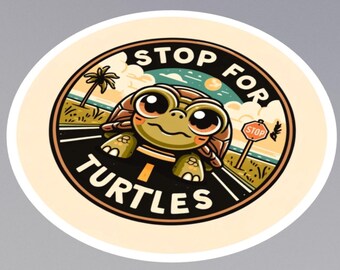 Stop For Turtles - Environmental Conservation PNG