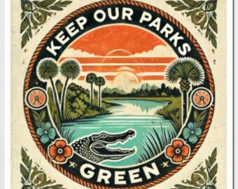 Keep Our Parks Green - Florida Environmental Conservation PNG