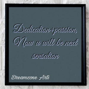 Digital wall art Digital print powerfull motivation quotes wall art 300 dpi jpg image file, High quality print, instant digital download image 4