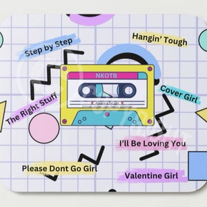 NKOTB-New Kids On The Block mousepad-80’s kid-80’s music
