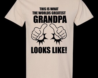 Customizable: Thumbs Up Worlds Greatest Grandpa, Worlds Greatest Grandma, Worlds Greatest Mom, Worlds Greatest Dad, Worlds Greatest Brother