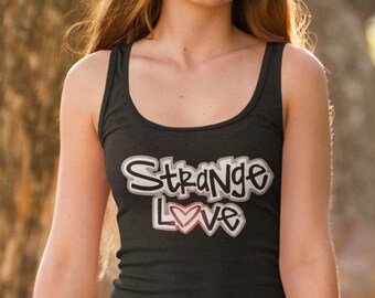 Strange Love Tank Top, SL Tank Top, Strange Love Merchandise, Strange Love Swag, Strange Love Merch, Strange Love Band, SL Merchandise