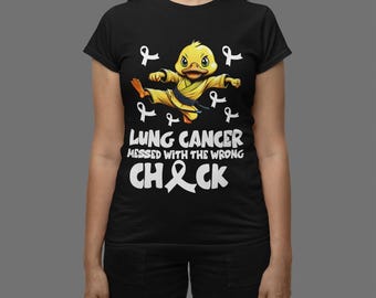Lung Cancer Messed With The Wrong Chick, Lung  Cancer Awareness, Cancer Awareness, Cancer Treatment, Lung Health