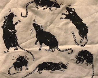 TOTE BAG: RATS!
