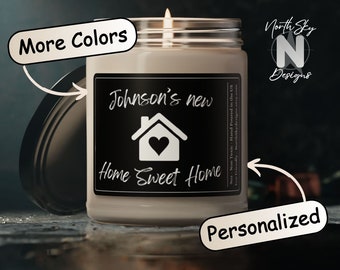 Home sweet home House Warming Funny Candles New Home Candle Congratulations on the Move Funny Housewarming Candle Gift New Apartment, HC26