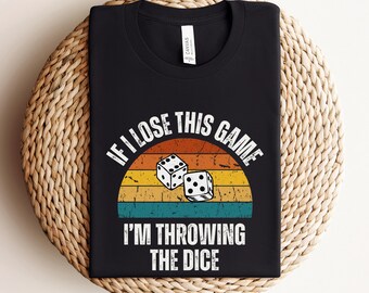 If I Lose This Game Shirt, Board Game Shirt Gift, Funny Gaming T-Shirt, Boardgame Lover Shirt, Tabletop Gamer Tee, Game Night T Shirt