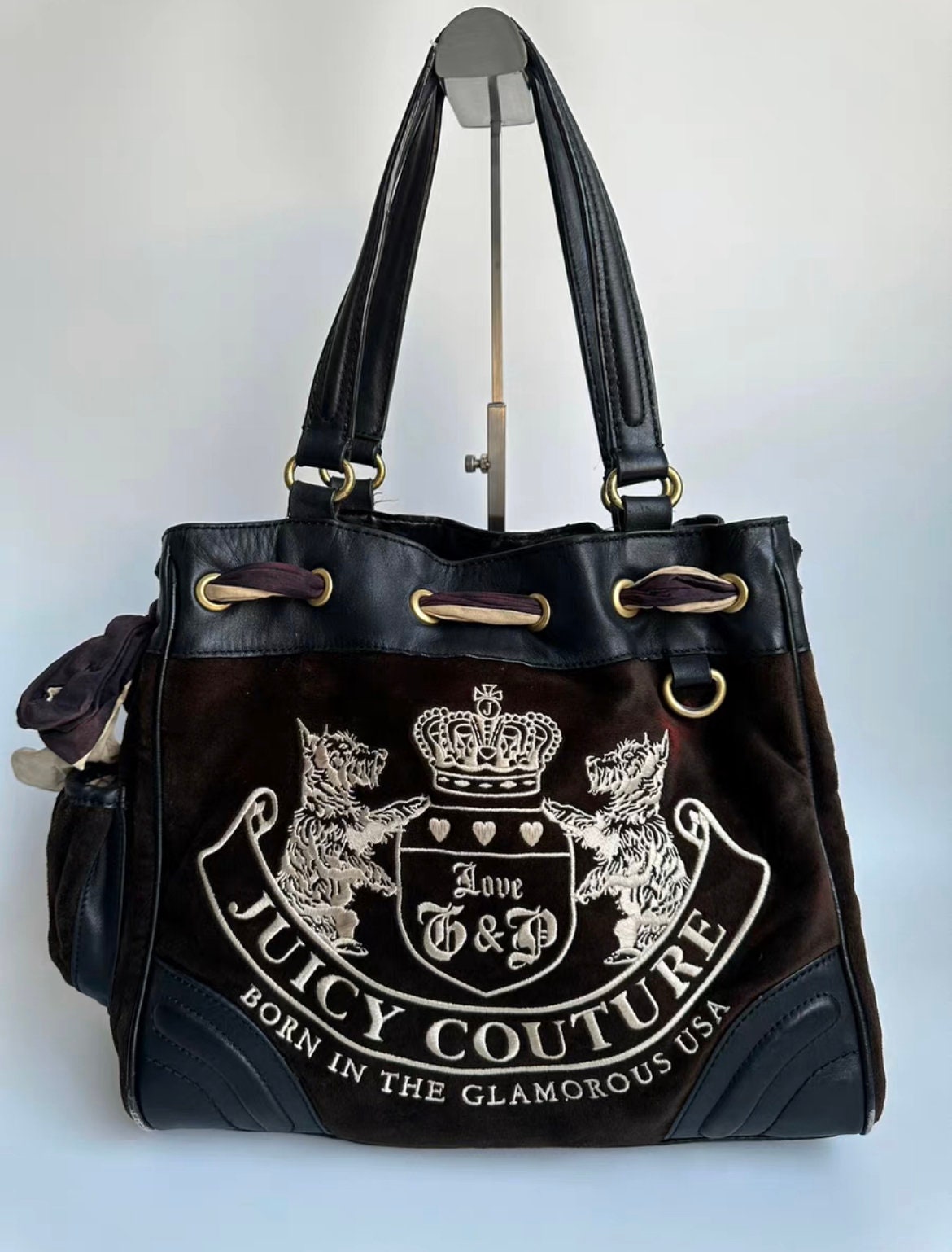 Love Juicy Couture Born In The Glamorous USA Handbag for Sale in