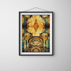 Contemporary Art Deco Prints: Timeless Elegance Meets Modern Style