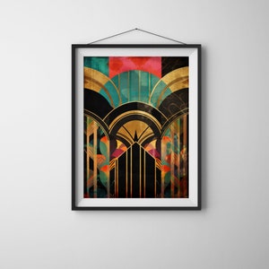 The Art of Style: Vintage Art Deco Prints for Home & Office Décor