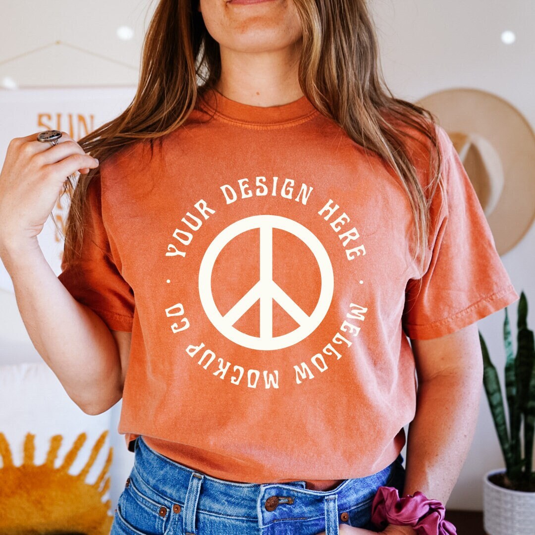 Yam Comfort Colors C1717 Tshirt Mockup File, Yam Mockup, Yam Shirt