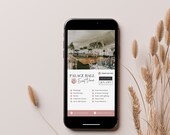 Event Venue Digital Flyer, INSTANT DOWNLOAD, Leaflet for Wedding Venue Hire, Canva Template, Smartphone Flyer, Modern Elegant, PTT-D03