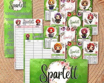 Budget Sparspiel - Spartett - Blumen