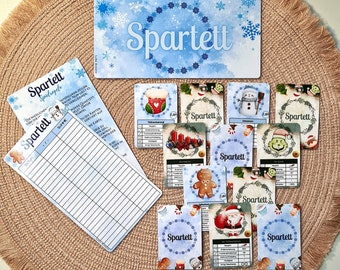 Budget Sparspiel - Spartett - Weihnachten