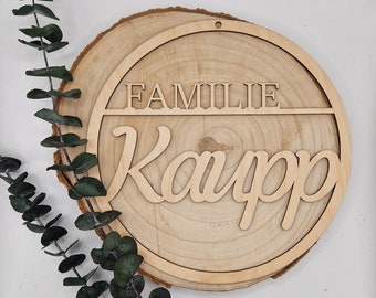 Family Door Sign | Personalized