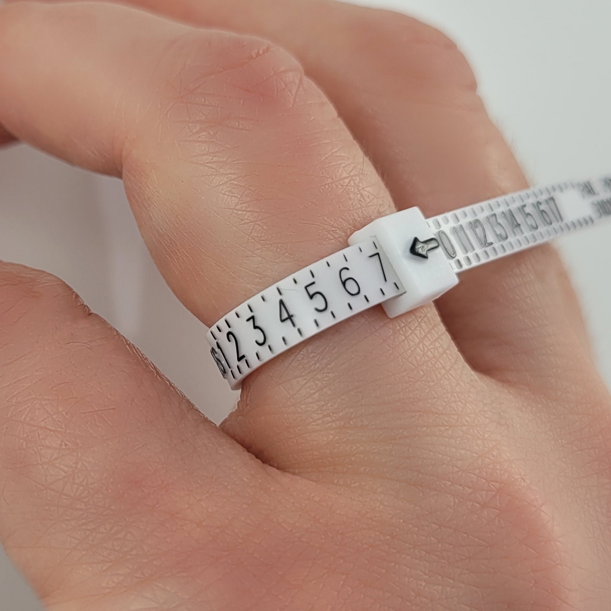 Ring Sizer Reusable Ring Sizer Plastic Ring Sizer Find Your Ring Size ...