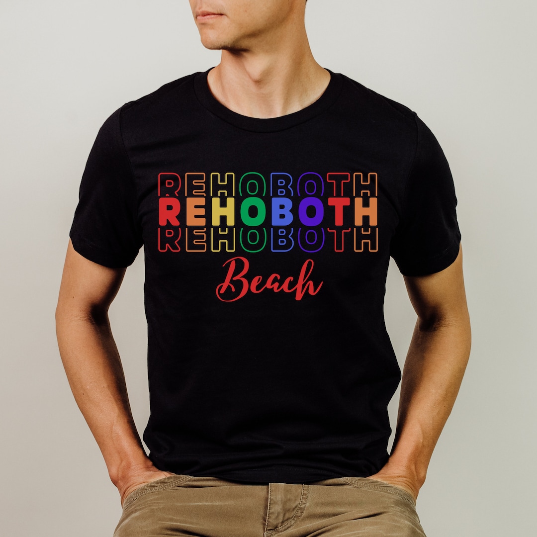 Rehoboth Beach Shirt Pride Month Shirt Love is Love Shirt Rainbow Shirt