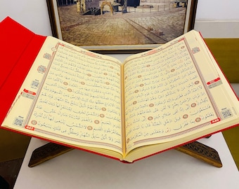 Big Size and Letter Quran | Special Size Leather Quran | Very Easy to Read Quran | Islamic Muslim Product | Moshaf Kuran el Kareem